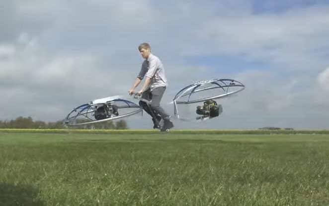 colin furze ford hoverbike