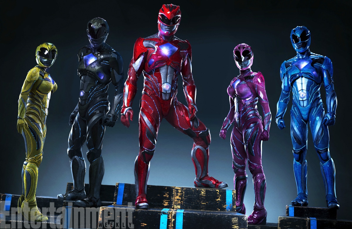 New Power Rangers Suits
