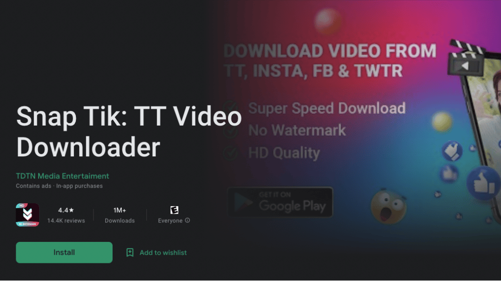 How to remove watermark in tiktok videos snaptik